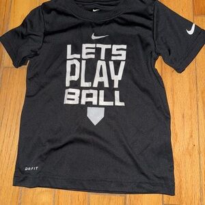 Nike Kids Black Dri-FIT T-Shirt